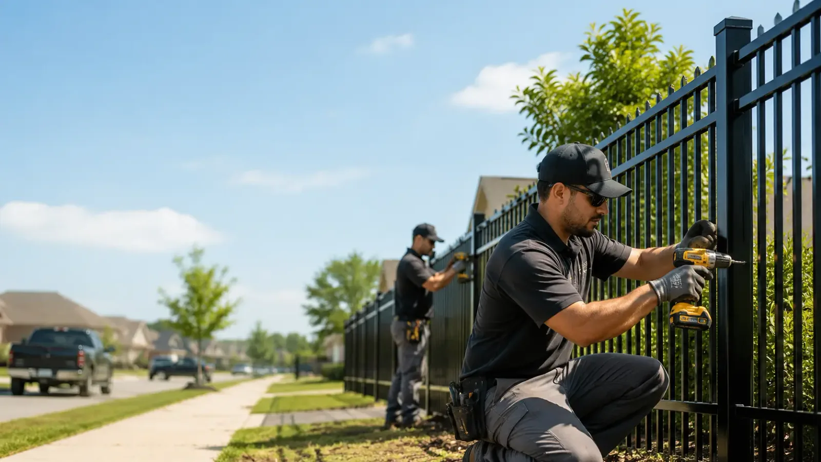 Metal Fence Installation in Brunswick, OH